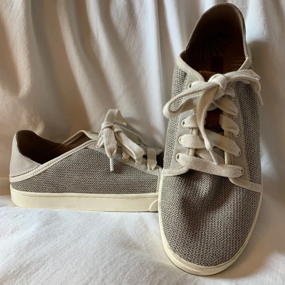 Olukai 'Pehuea Li Shoes' tie up/slip on sneakers